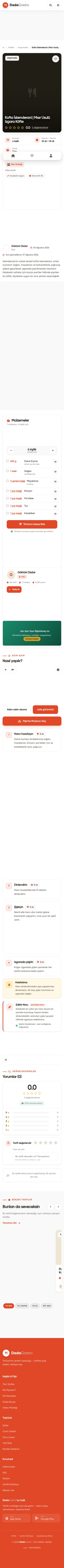 Sidebar Rectangle — Mobile görünümünde sayfadaki yeri